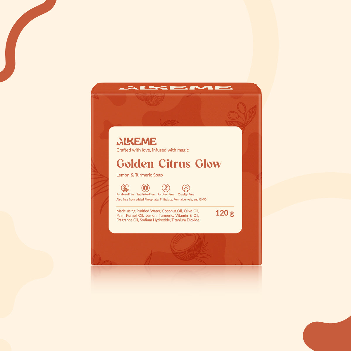 Lemon and Turmeric Soap for Healthy Glowing Skin | Golden Citrus Glow