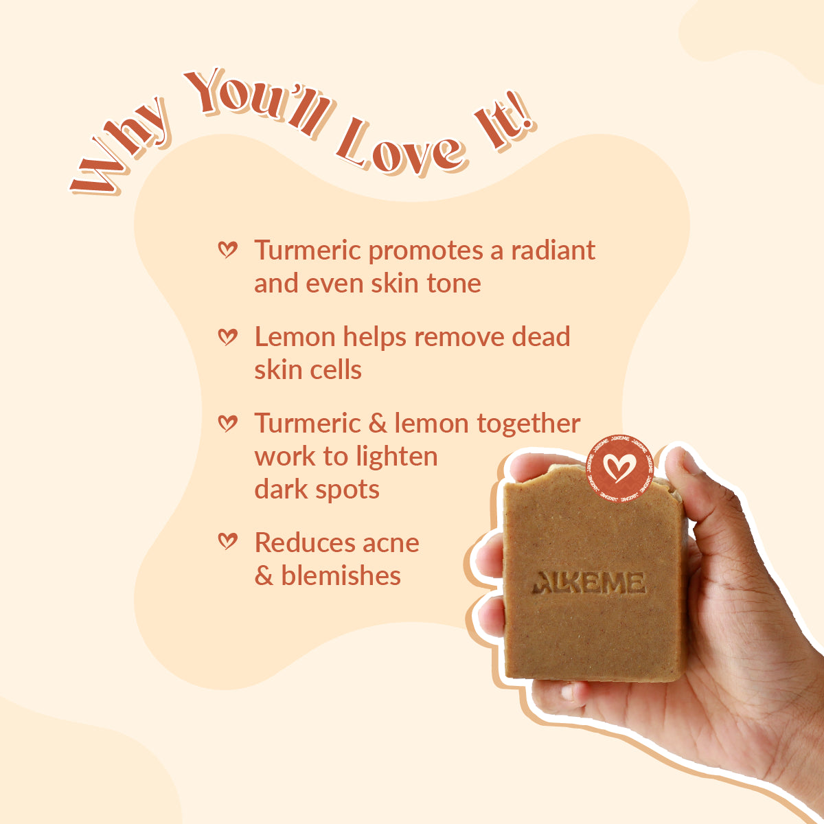 Lemon and Turmeric Soap for Healthy Glowing Skin | Golden Citrus Glow