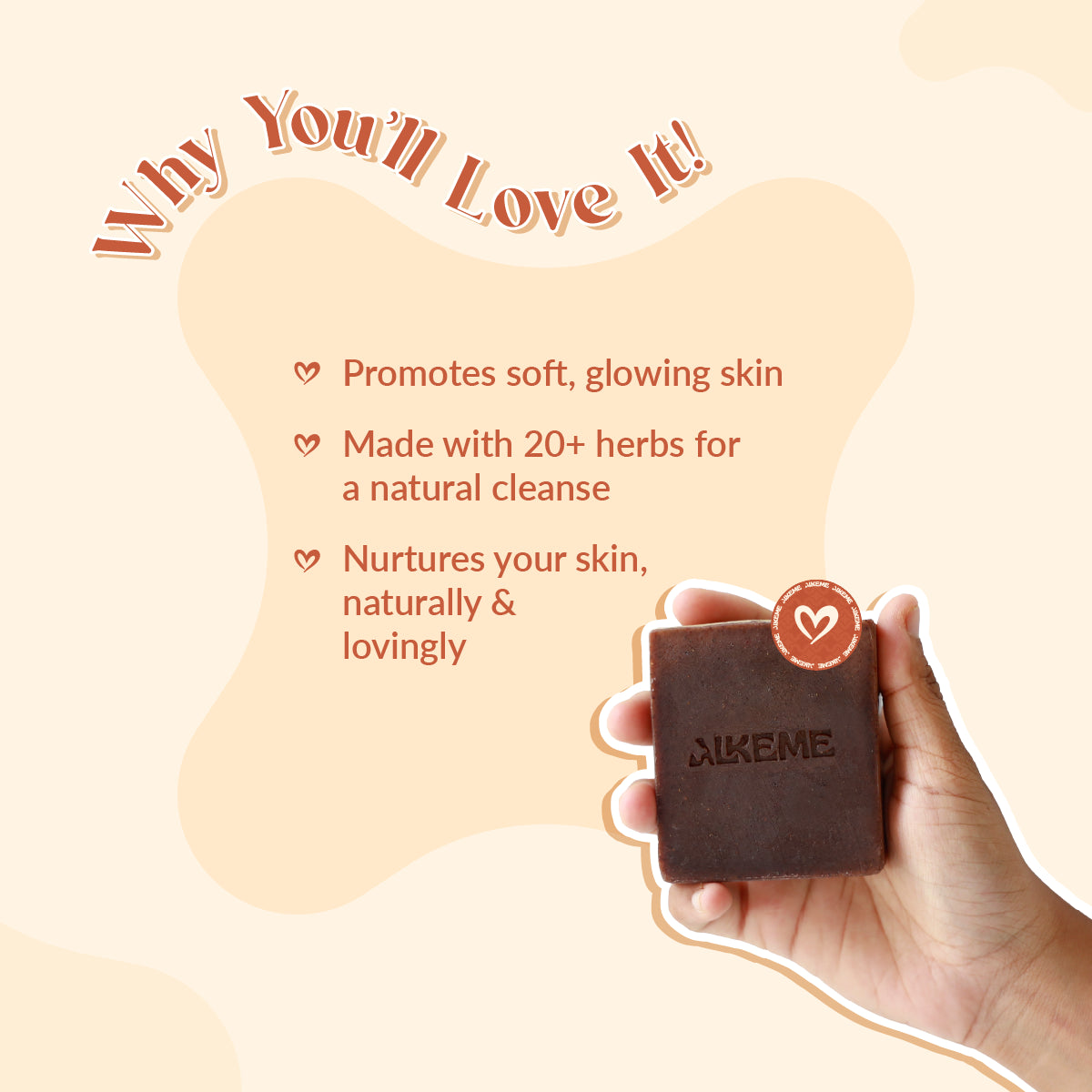 Nalangu Maavu Soap for Glowing Skin | Herbal Glow