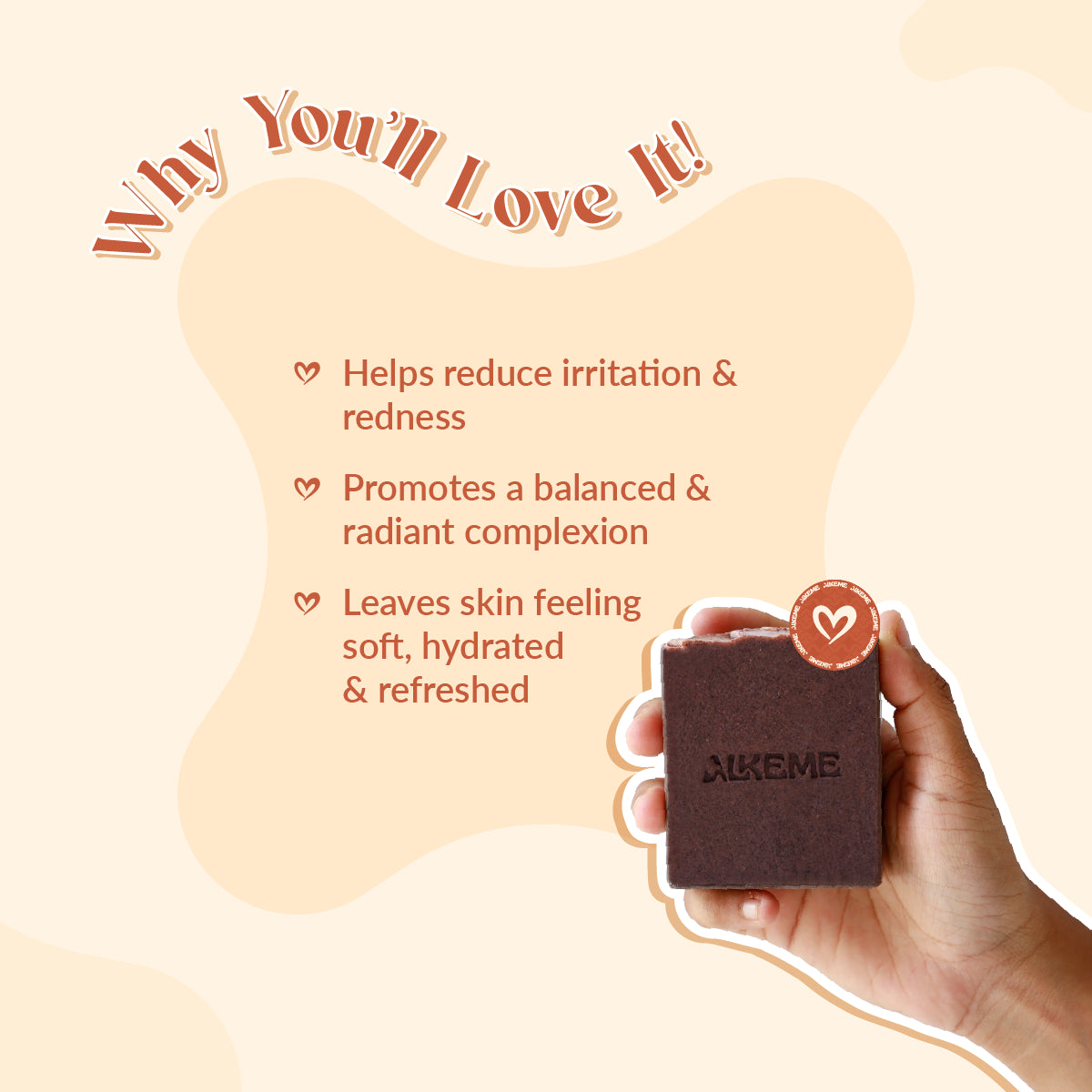 Red Sandalwood Soap for Bright Skin | Crimson Glow